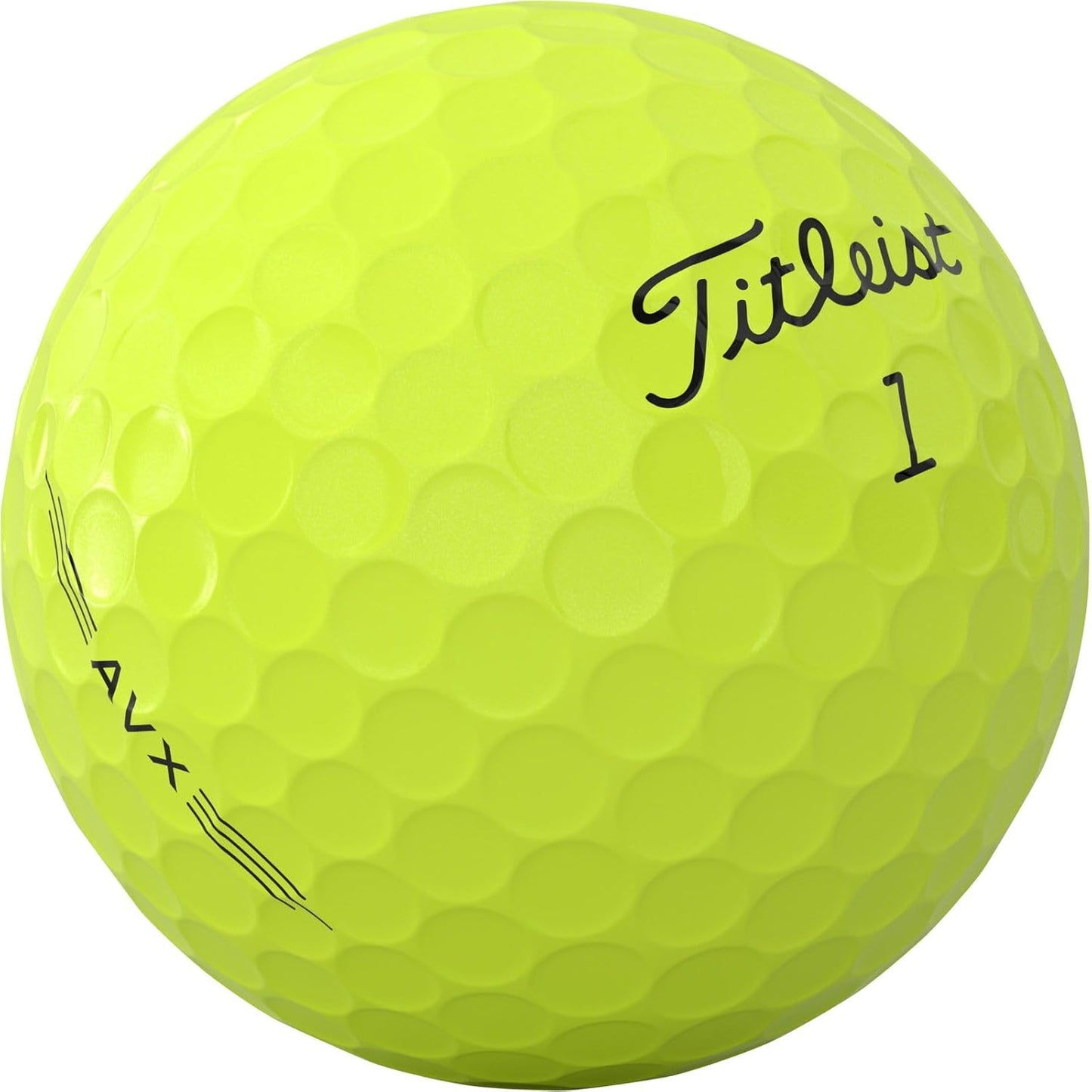 Titleist AVX Yellow AlignXL Golf Balls - 2026 Model