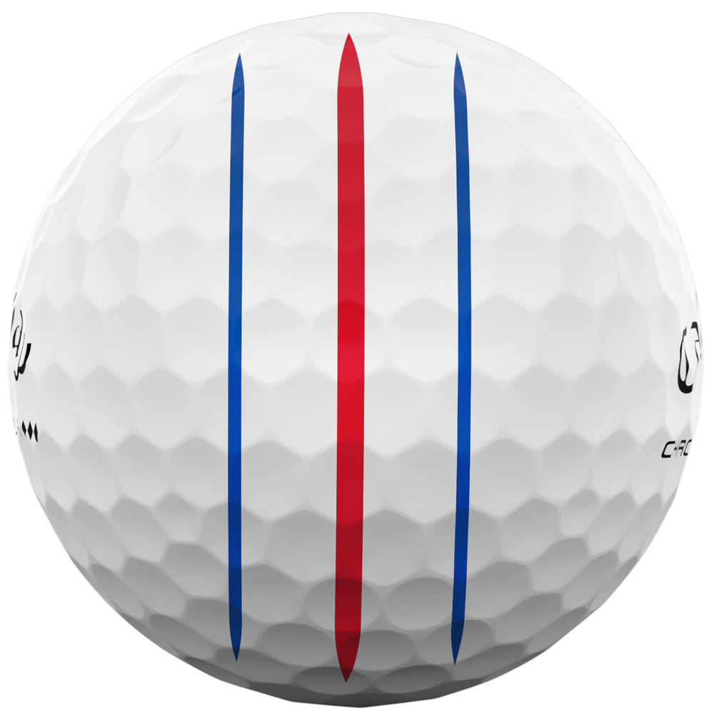 Chrome Tour TD Triple Track Golf Balls - White - 3 Sleeve