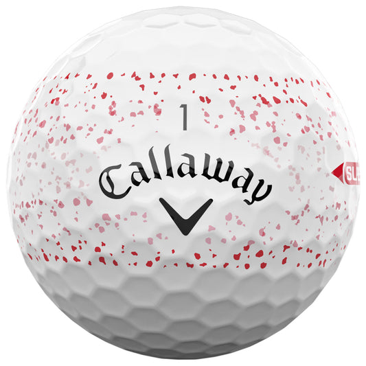 Supersoft Golf Balls - Red Splatter - 12 Pack