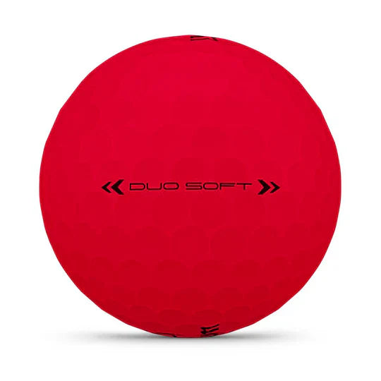 Duo Soft Golf Ball Red 12-Golf Ball