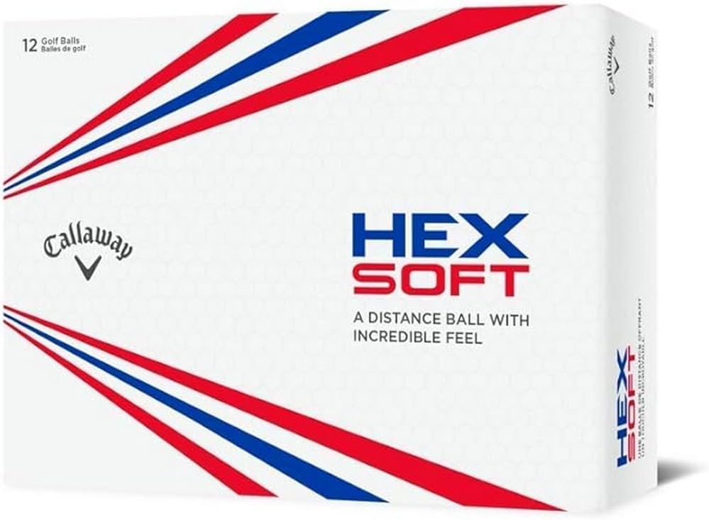 Hex Soft Golf Balls White
