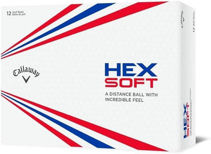 Hex Soft Golf Balls White