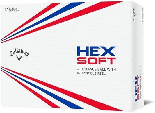 Hex Soft Golf Balls White