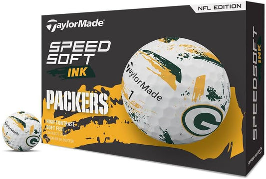 TaylorMade Golf Speed Soft Ink NFL Golf Balls