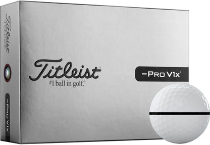 Titleist Pro V1x Left Dash AlignXL Golf Balls - 2026 Model