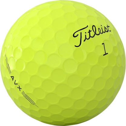 Titleist AVX Yellow AlignXL Golf Balls - 2026 Model