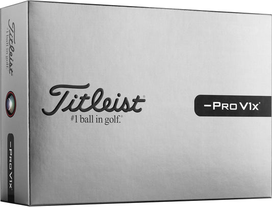 Titleist Pro V1x Left Dash AlignXL Golf Balls - 2026 Model