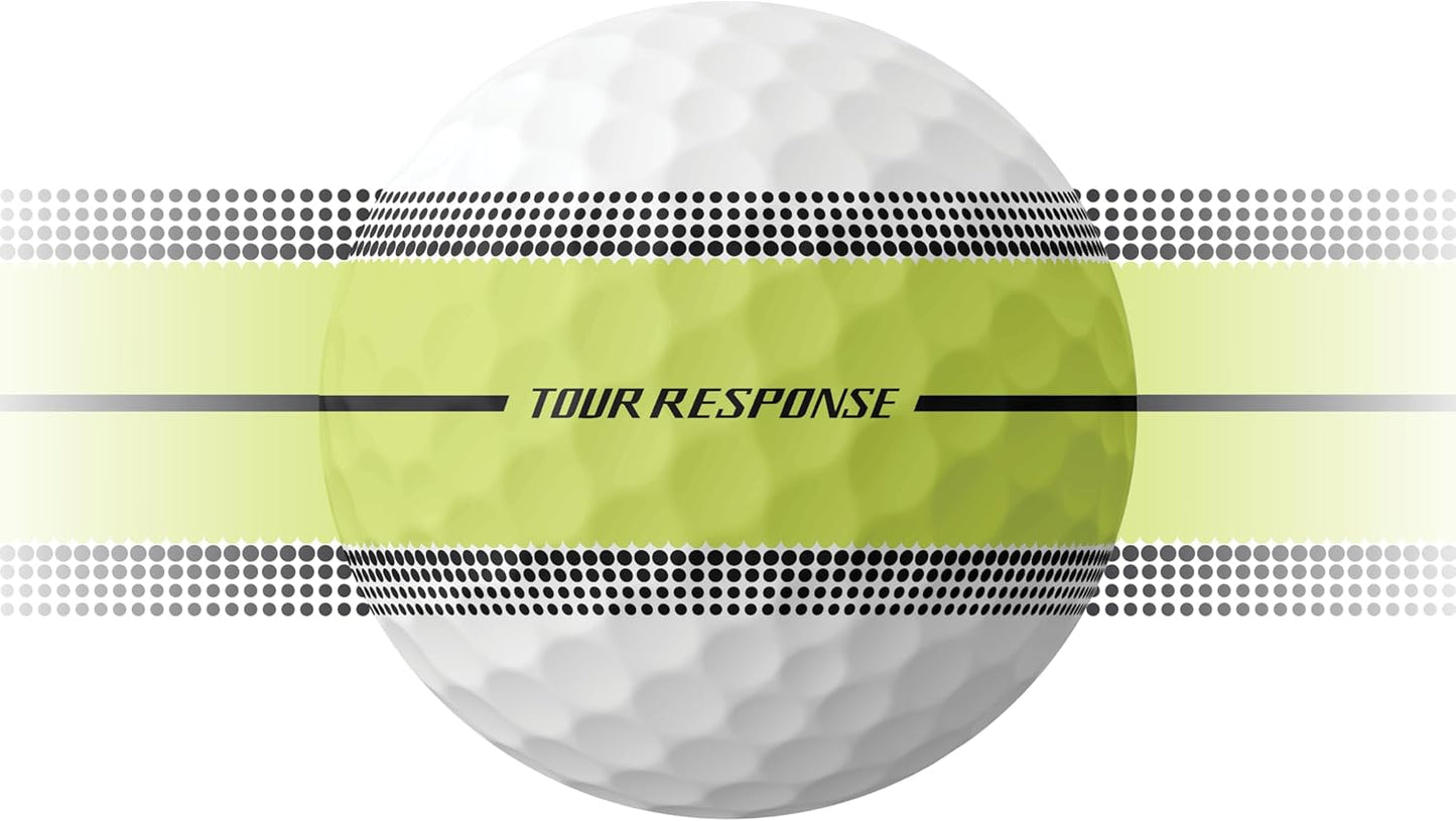 Taylormade New Tour Response Stripe 25 Golfbälle