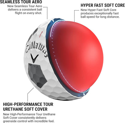 Golf Chrome Soft Golf Balls