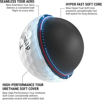 Golf Chrome Tour X Golf Balls
