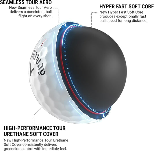 Golf Chrome Tour X Golf Balls