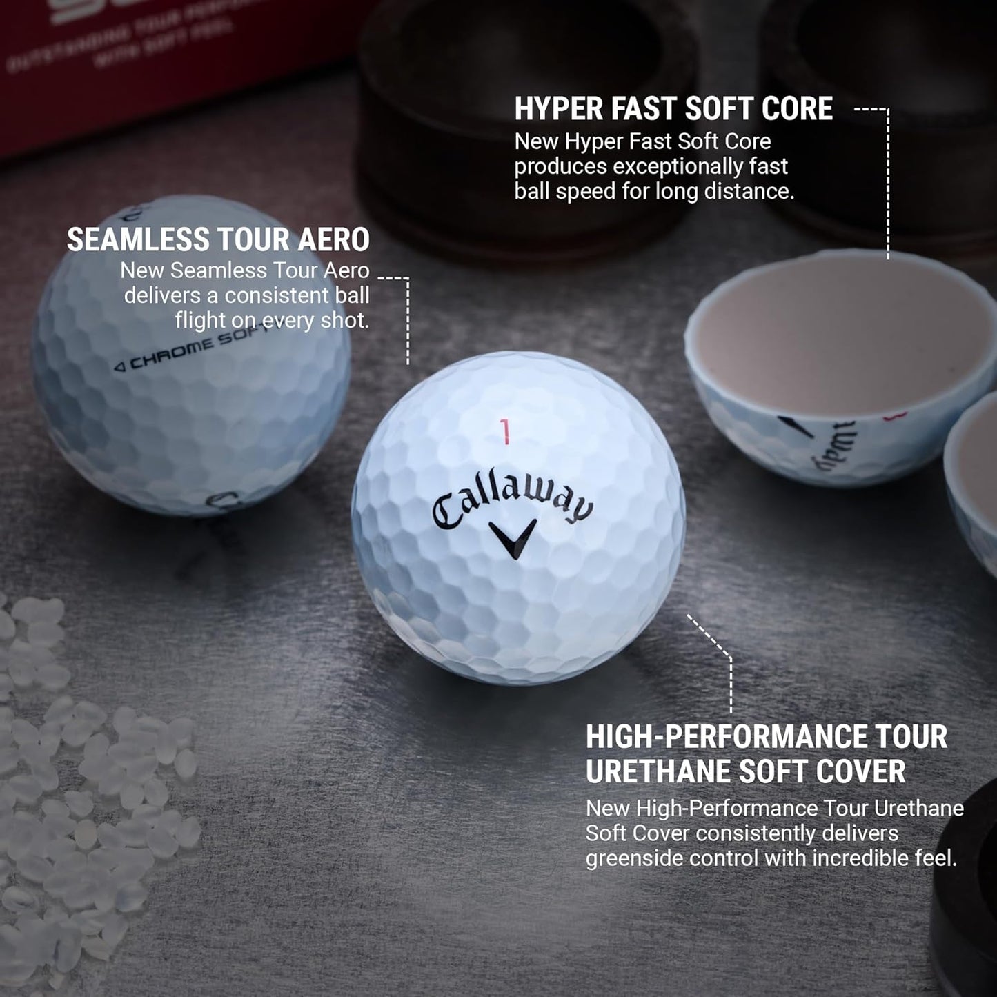 Golf Chrome Soft Golf Balls