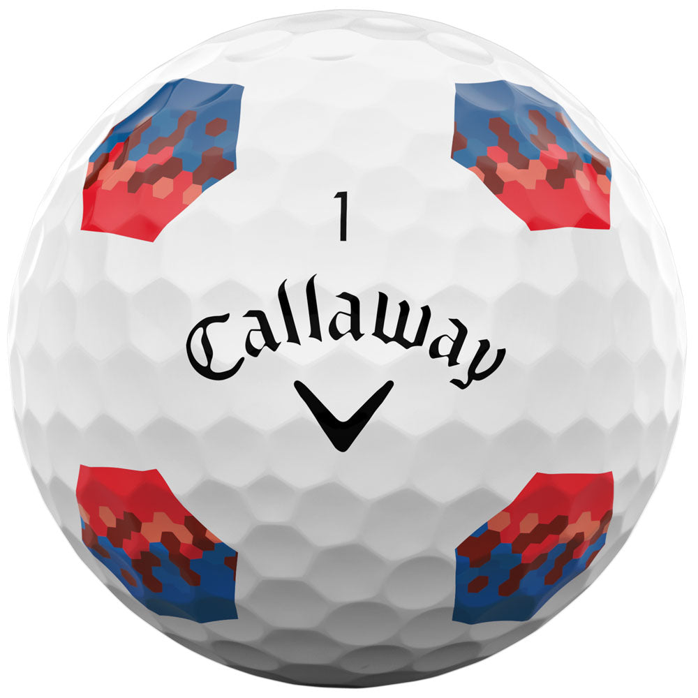 Chrome Soft TruTrack Golf Balls - White - 12 Pack