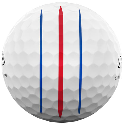 Chrome Tour TD Triple Track Golf Balls - White - 12 Pack