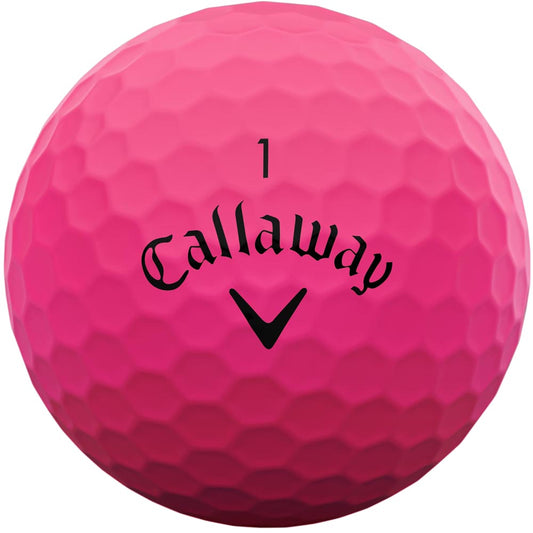 Supersoft Golf Balls - Matte Pink - 12 Pack