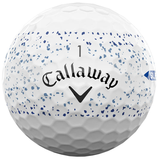 Supersoft Golf Balls - Blue Splatter - 12 Pack