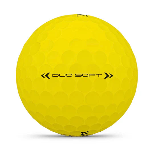Duo Soft Golf Ball Yellow 12-Ball
