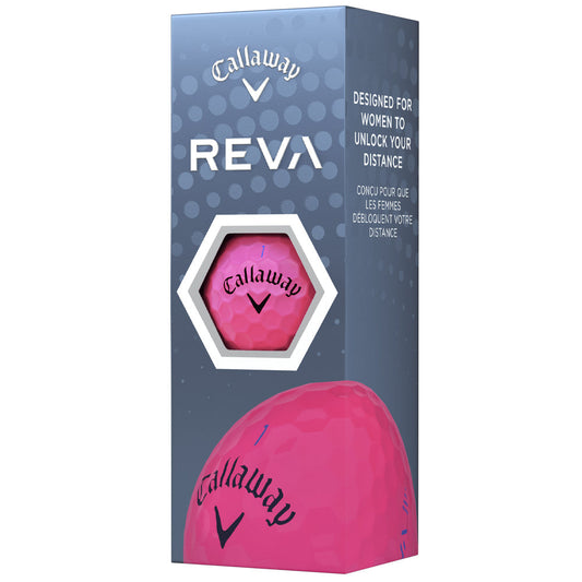 Ladies Reva Golf Balls - Pink - 12 Pack